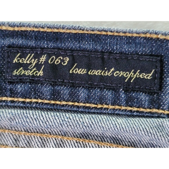 Citizens Of Humanity Kelly 63 Stretch Low-Waist Cropped Women's Jeans Size 26 - Picture 7 of 16